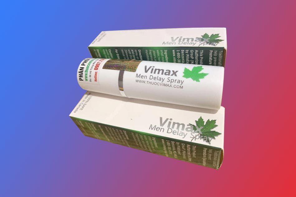Chai Xịt Vimax có nguồn gốc thảo dược